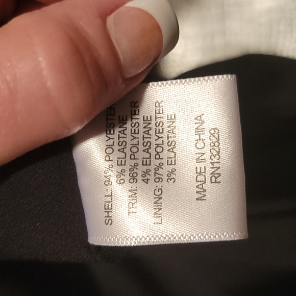 NBD gorgeous black tux dress - Picture 4 of 5